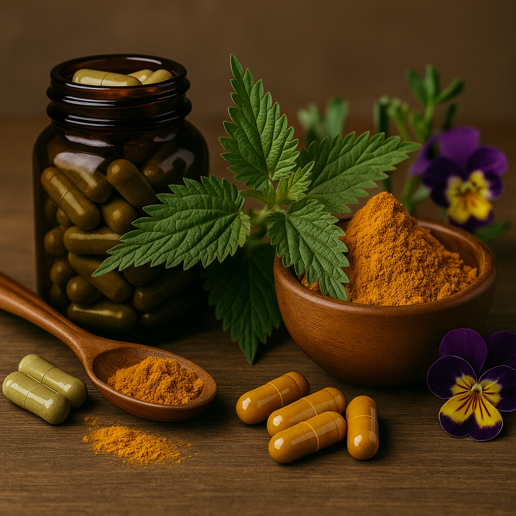 Pensée sauvage contre le psoriasis